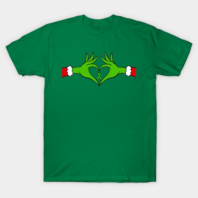 The Green Mean one with Awareness ribbon (Green) T-Shirt by CaitlynConnor